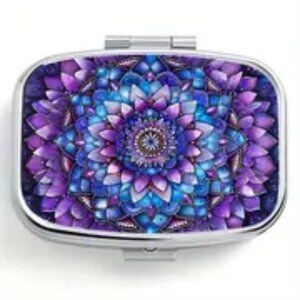 1pc.  Purple & Blue Mandala -   NEW